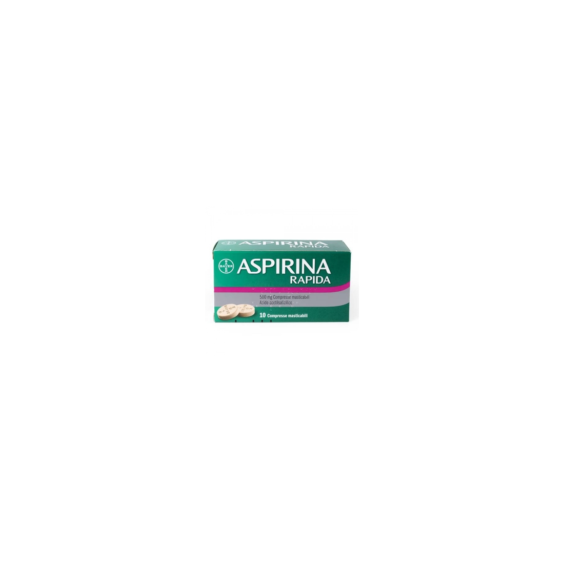 ASPIRINA RAPIDA 10CPRMAST500MG