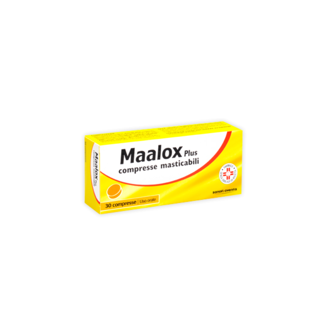 MAALOX PLUS 30CPR MAST