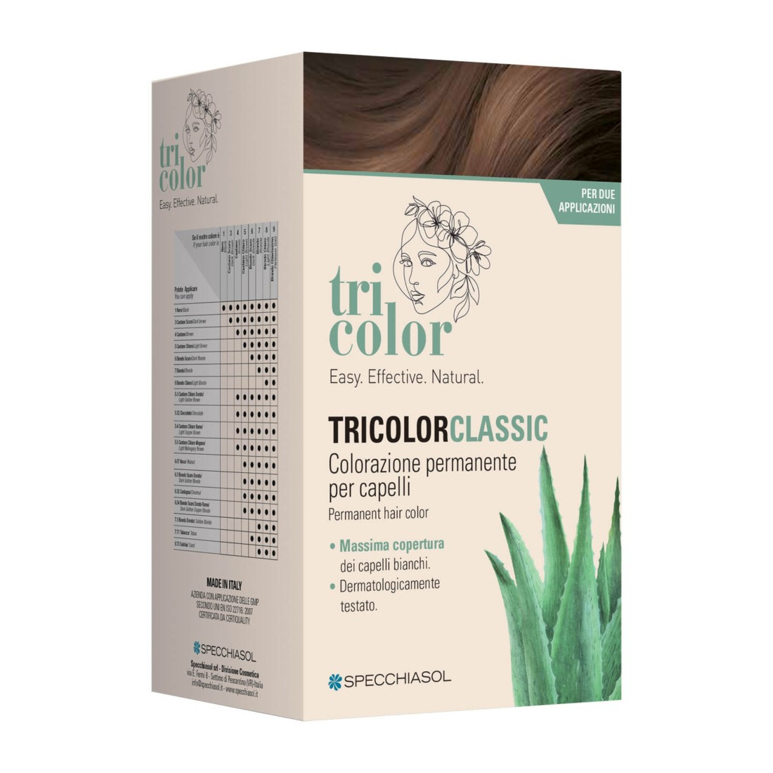 TRICOLOR CLASSIC 6,3 NOCCIOLA