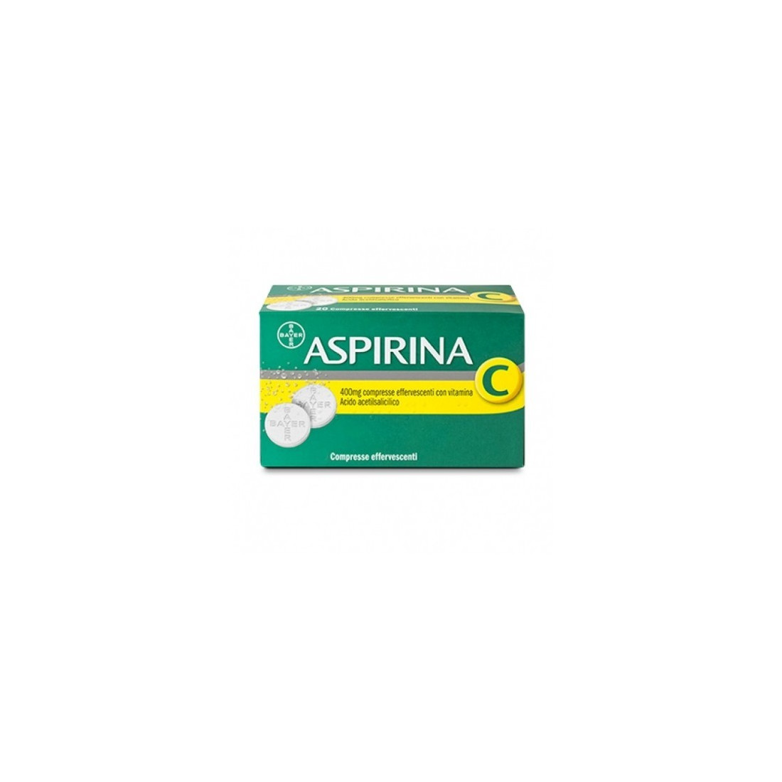 ASPIRINA C 10CPR EFFERVESCENTI 400+240MG