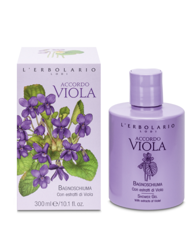 ACCORDO VIOLA BAGNOSCHIUMA 300 ML L'ERBOLARIO