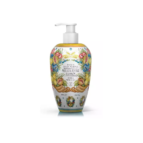 DOCCIA  SCHIUMA FIORI D'ARANCIO SICILIANO LE MAIOLICHE 700ml