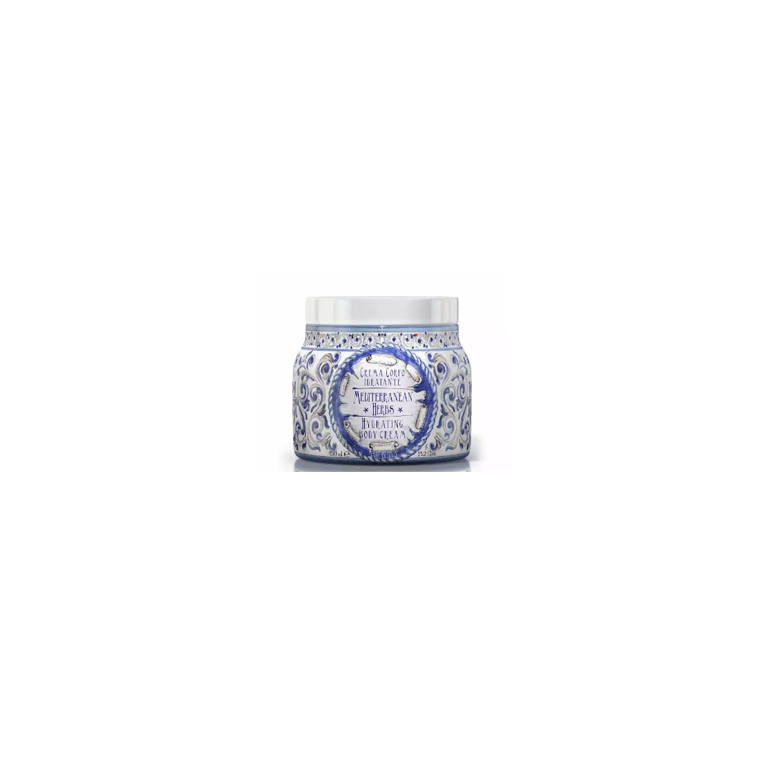 CREMA CORPO IDRATANTE ERBE MEDITERRANEE LE MAIOLICHE 450ml