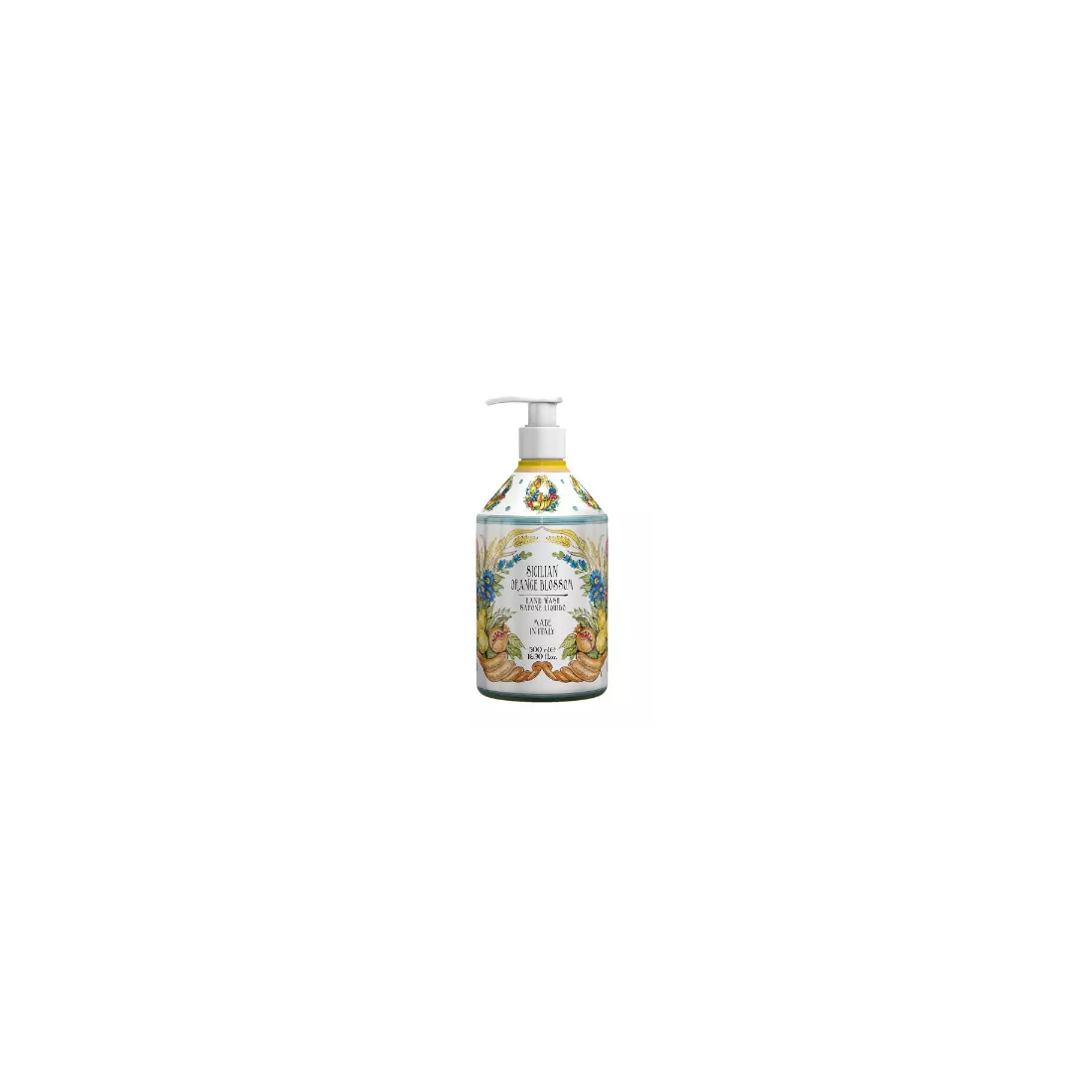 SAPONE LIQUIDO FIORI D'ARANCIO SICILIANO LE MAIOLICHE 500ml