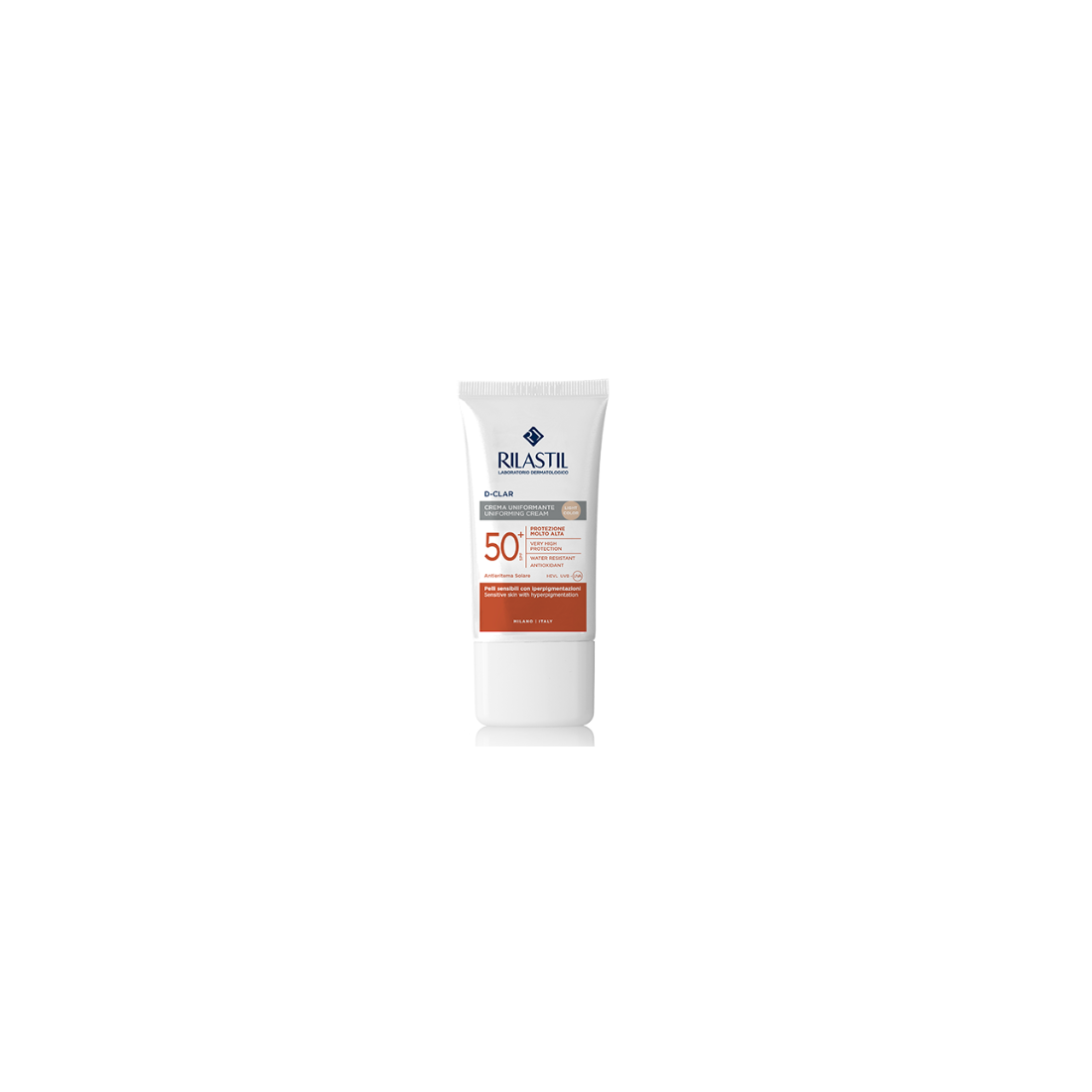 RILASTIL SUN SYSTEM D-CLAR CREMA FOTOPROTETTIVA TINTA MEDIUM SPF50+ 40 ML