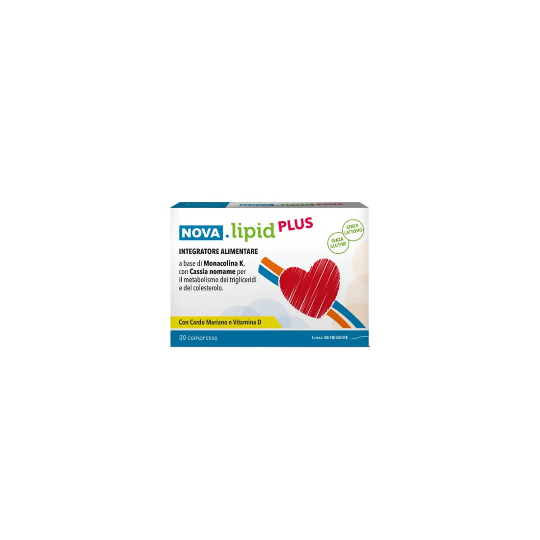 NOVA LIPID PLUS 30 COMPRESENT FOR COLESTEROLO