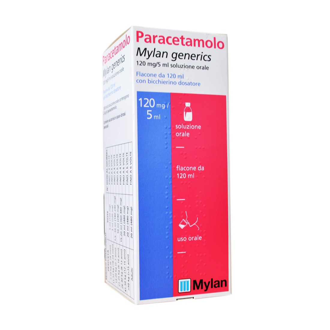 PARACETAMOLO MY 120MG/5ML120ML