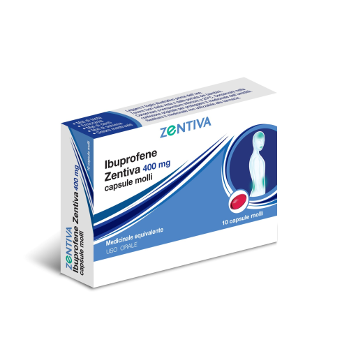 IBUPROFENE ZEN 10CPS 400MG