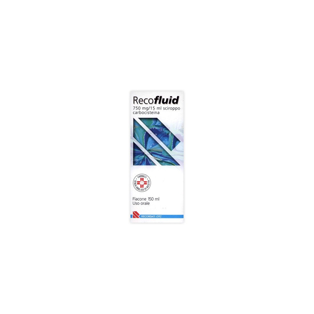 RECOFLUID SCIR FL 150ML 750MG