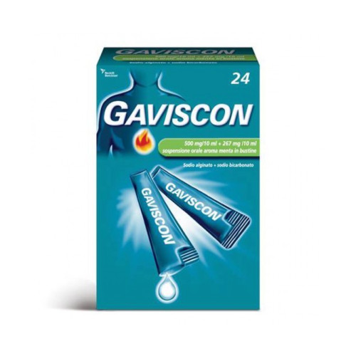 GAVISCON 24BUST 500+267MG/10ML