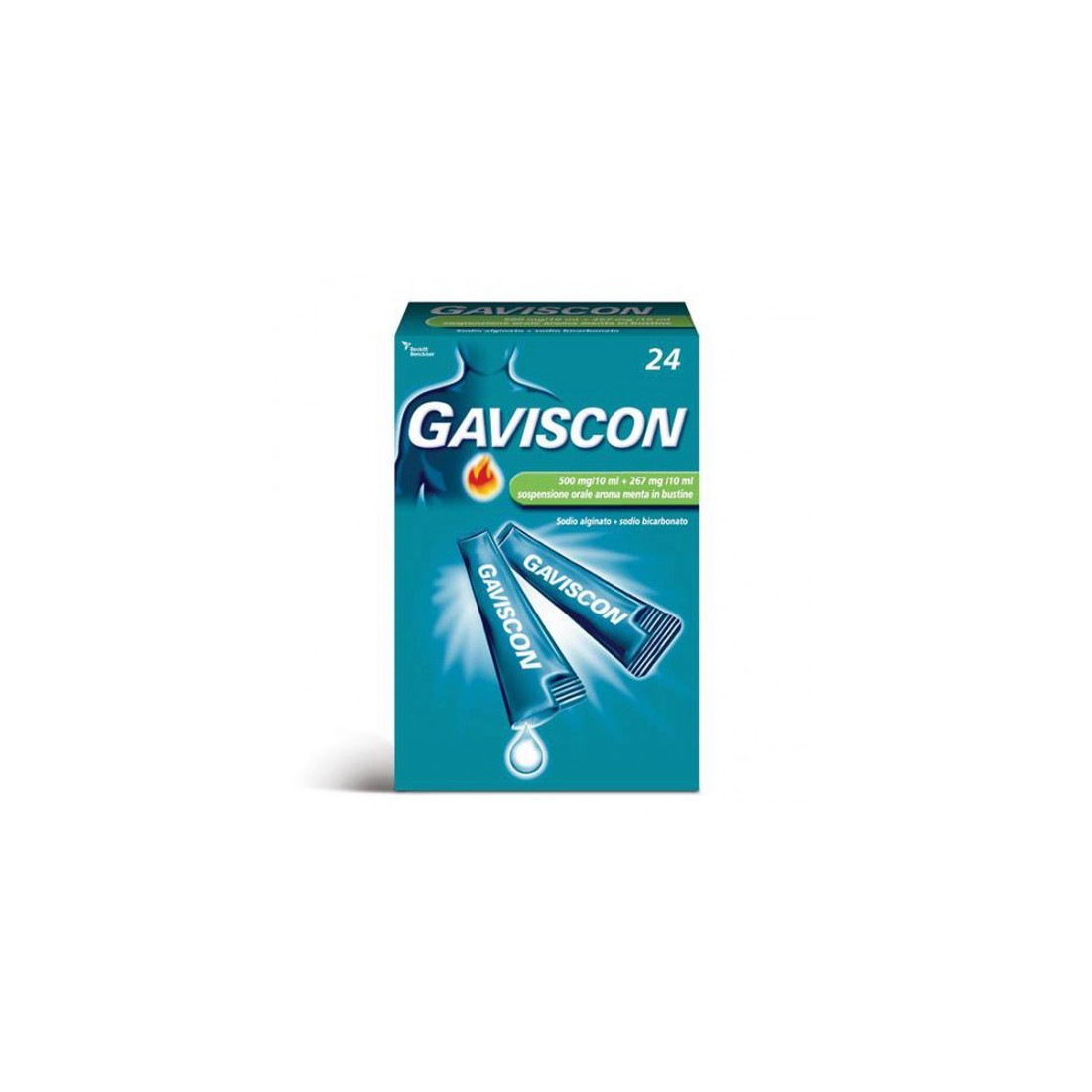 GAVISCON 24BUST 500+267MG/10ML