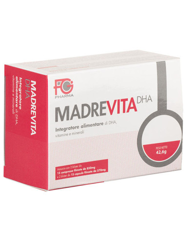 MADREVITA DHA 30CPR+30CPS