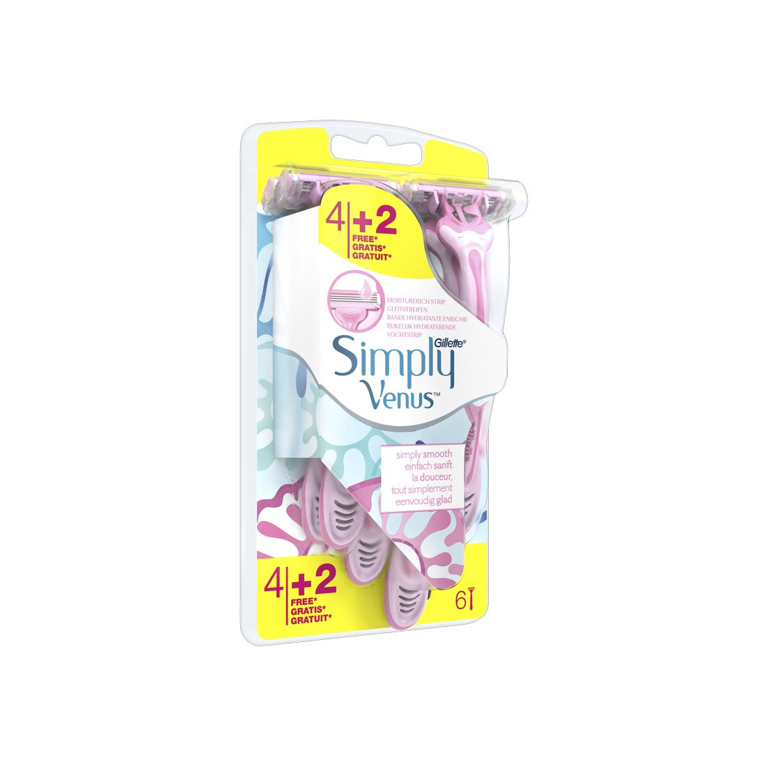 GILLETTE VENUS SIMPL3 4PZ+2GR