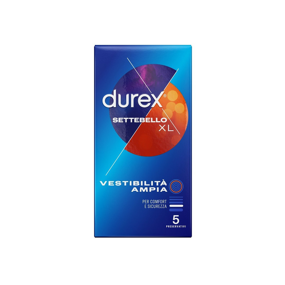 DUREX SETTEBELLO XL 5PZ