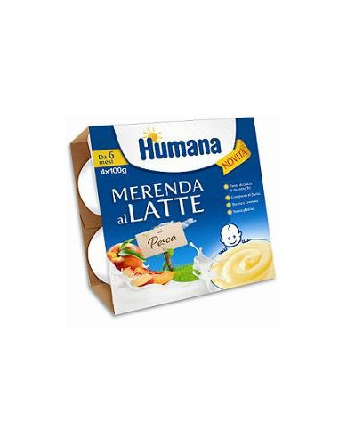 HUMANA MERENDA PESCA 4X100G