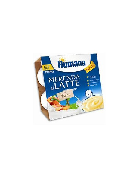 HUMANA MERENDA PESCA 4X100G