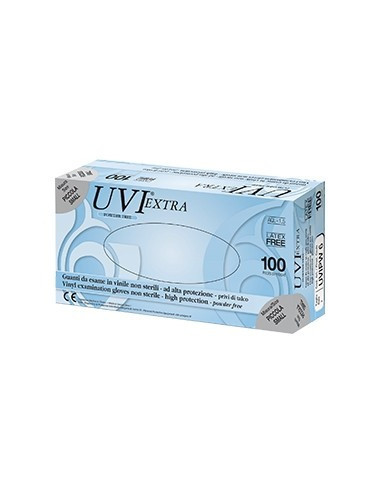 GUANTO VINILE UVIPW 7 100PZ