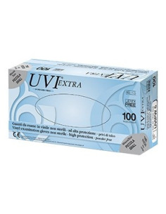 GUANTO VINILE UVIPW 8 100PZ