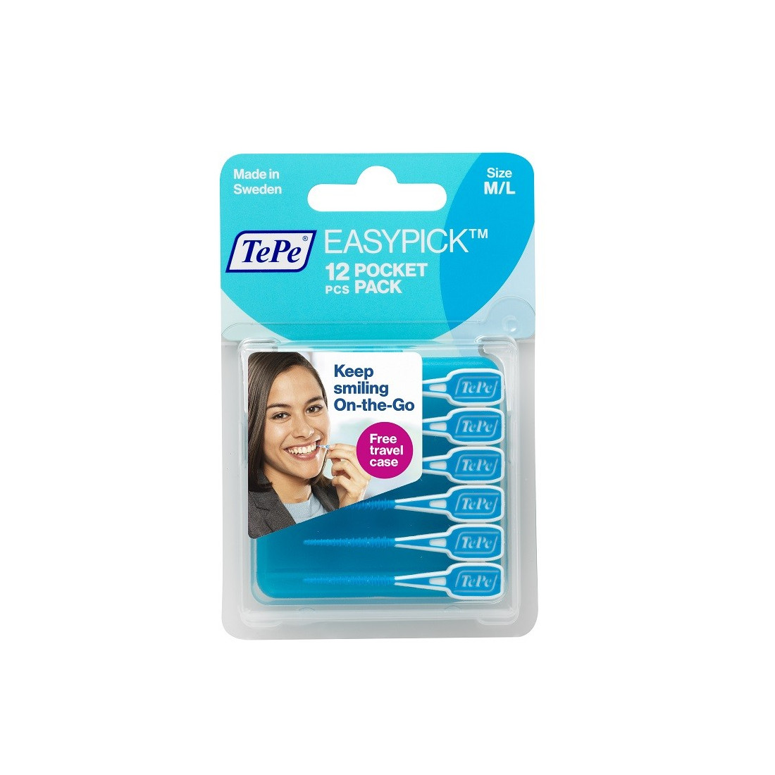 TEPE EASYPICK M/L BLU 12PZ