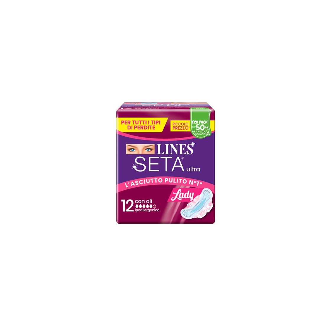 LINES SETA ULTRA LADY ALI 12PZ