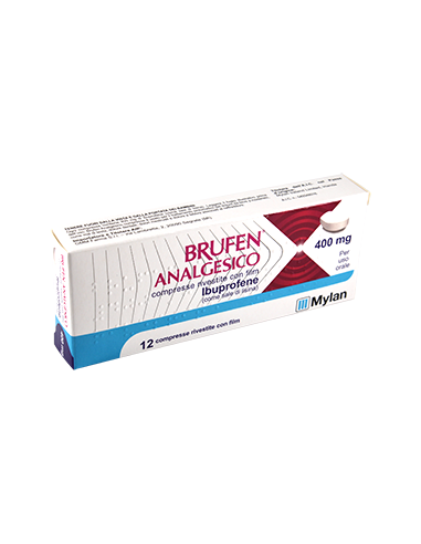 BRUFEN ANALGES 12CPR RIV 400MG