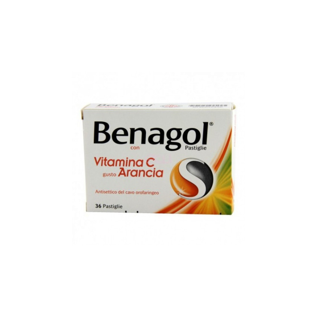 BENAGOL VIT C 36PAST ARANCIA