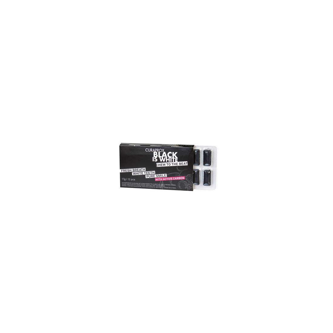 CURAPROX BLACK IS WHITE TG 12P