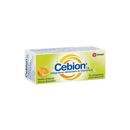 CEBION EFF VIT C S/ZUCCH 10CPR