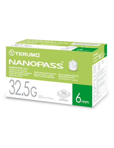 NANOPASS AGO G32,5 6MM 100PZ