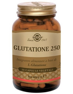 GLUTATIONE 250 30CPS VEG