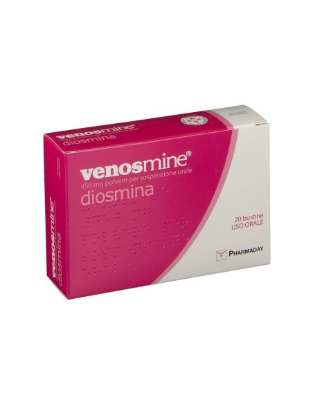 VENOSMINE OS SOSP 20BUST 450MG