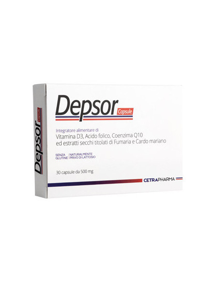 DEPSOR 30CPS 500MG