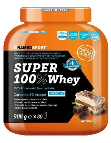 SUPER 100% WHEY TIRAMISU 908G