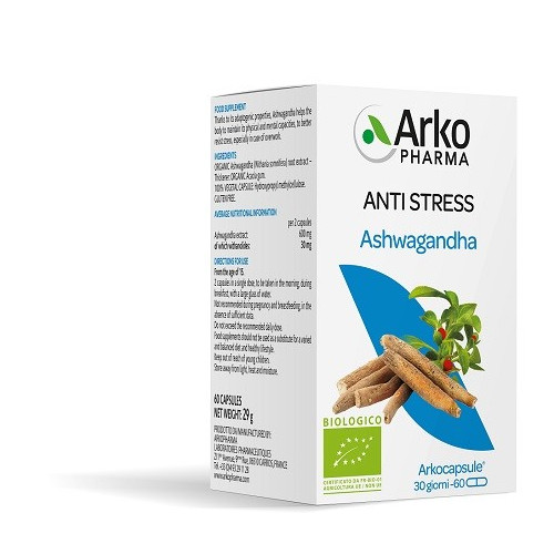 ARKOCPS ASHWAGANDHA BIO 60CPS