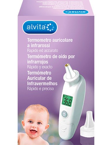 ALVITA TERMOMETRO AURIC IR
