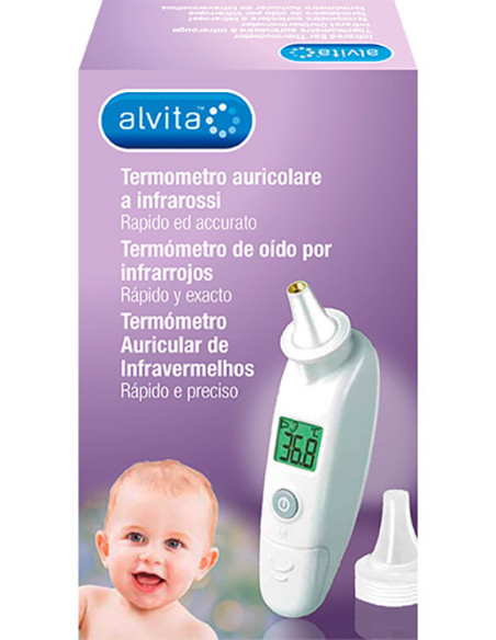 ALVITA TERMOMETRO AURIC IR