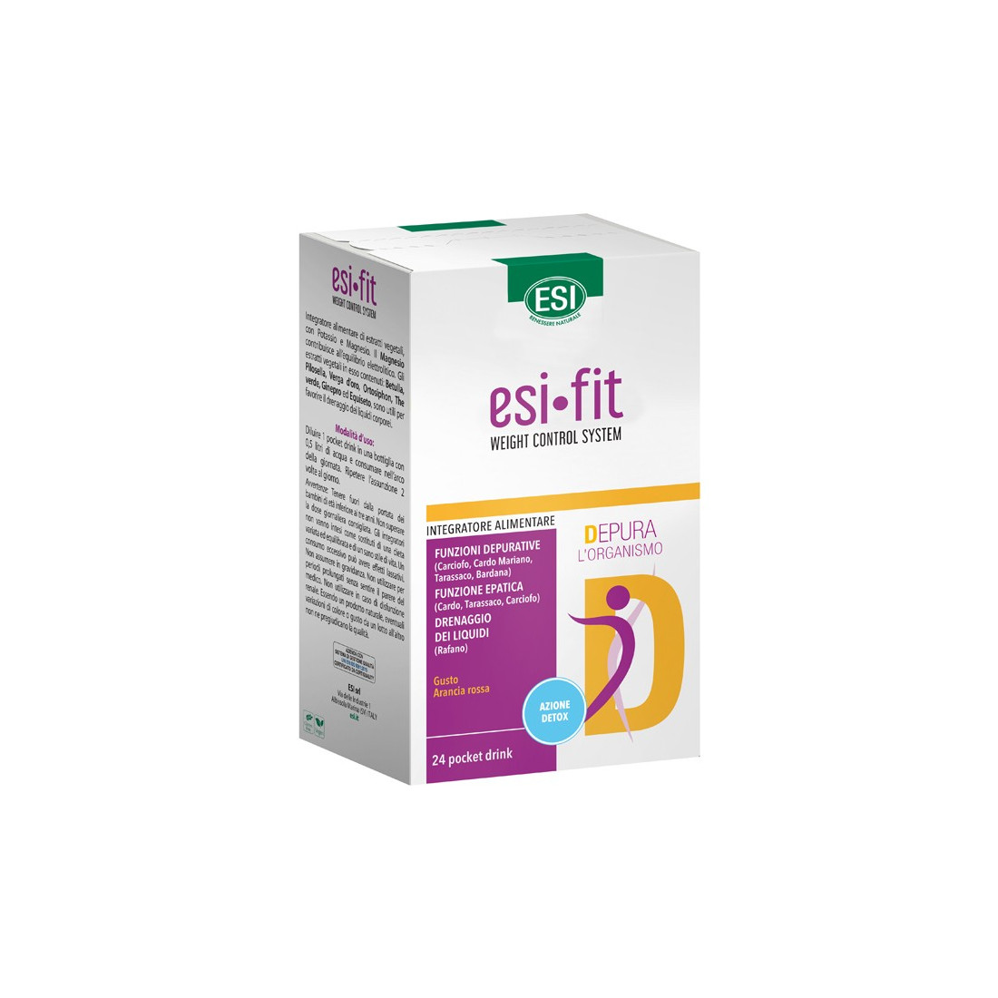 ESI FIT DEPURA 24 POCKET DRINK