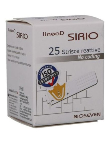 LINEA D SIRIO GLICEMIA 25STR