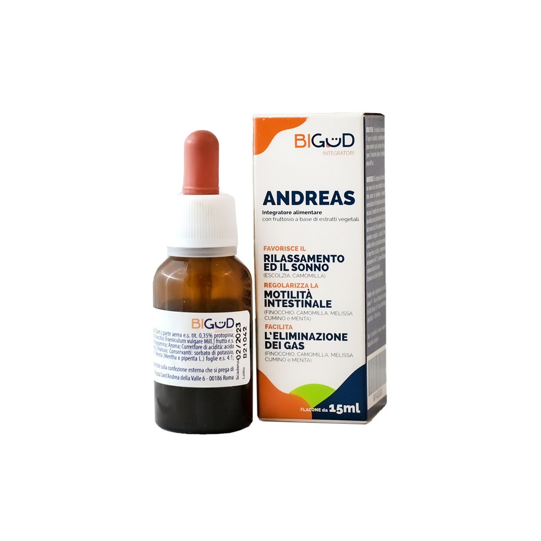 BIGUD ANDREAS GOCCE 15ML