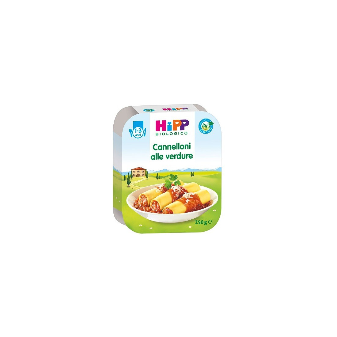 HIPP BIO CANNELLONI VERDUR250G