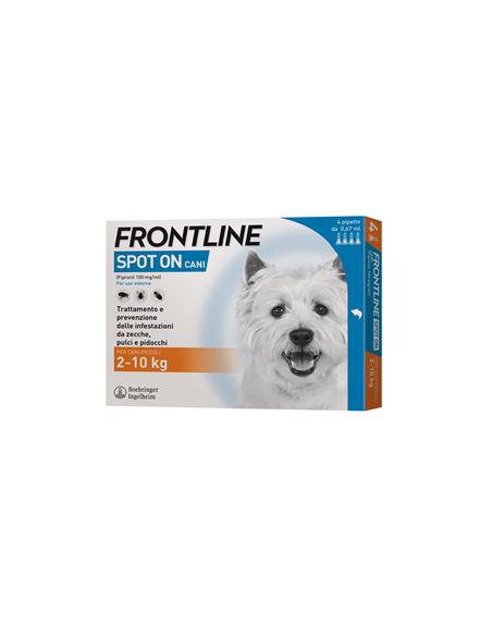 FRONTLINE 4PIP 2-10KG CANI