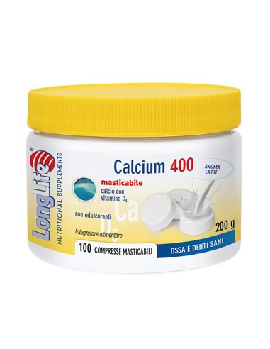 LONGLIFE CALCIUM LATTE 100CPR