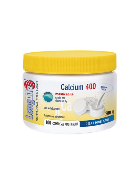 LONGLIFE CALCIUM LATTE 100CPR