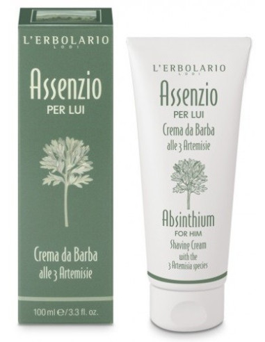 CREMA DA BARBA ASSENZIO PER LUI 100ML L'ERBOLARIO
