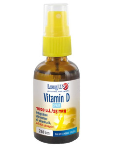 LONGLIFE VITAMIN D 1000UI SPR