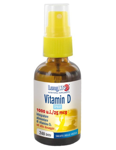 LONGLIFE VITAMIN D 1000UI SPR