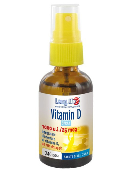 LONGLIFE VITAMIN D 1000UI SPR