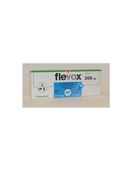FLEVOX SPOTON 1PIP 20-40KG CA