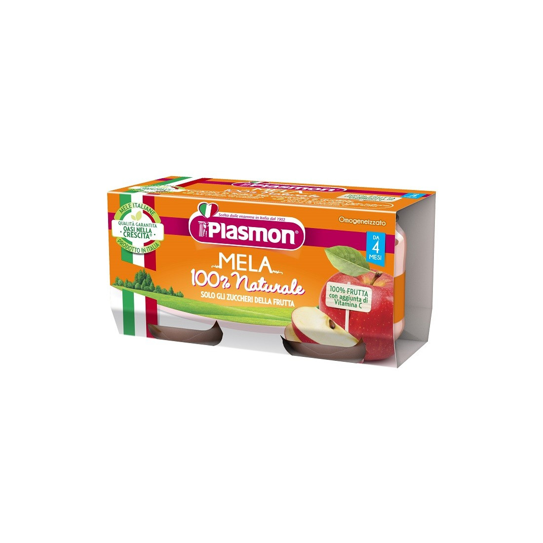 PLASMON OMOG MELA 2X80G