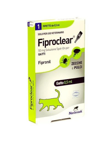 FIPROCLEAR 1 PIPETTA GATTI